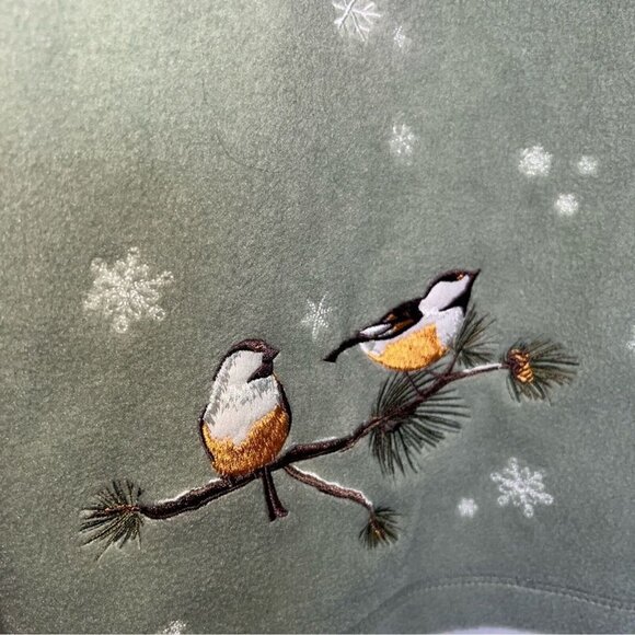 Croft & Barrow Womens Petite Size XL Jackets Green & Beige Embroidered (2-Pack) - Picture 8 of 12